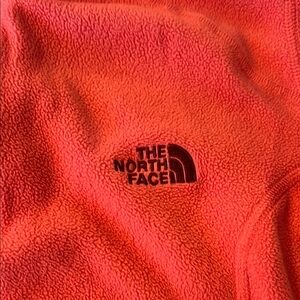 The North Face peach Fleece Jacket
